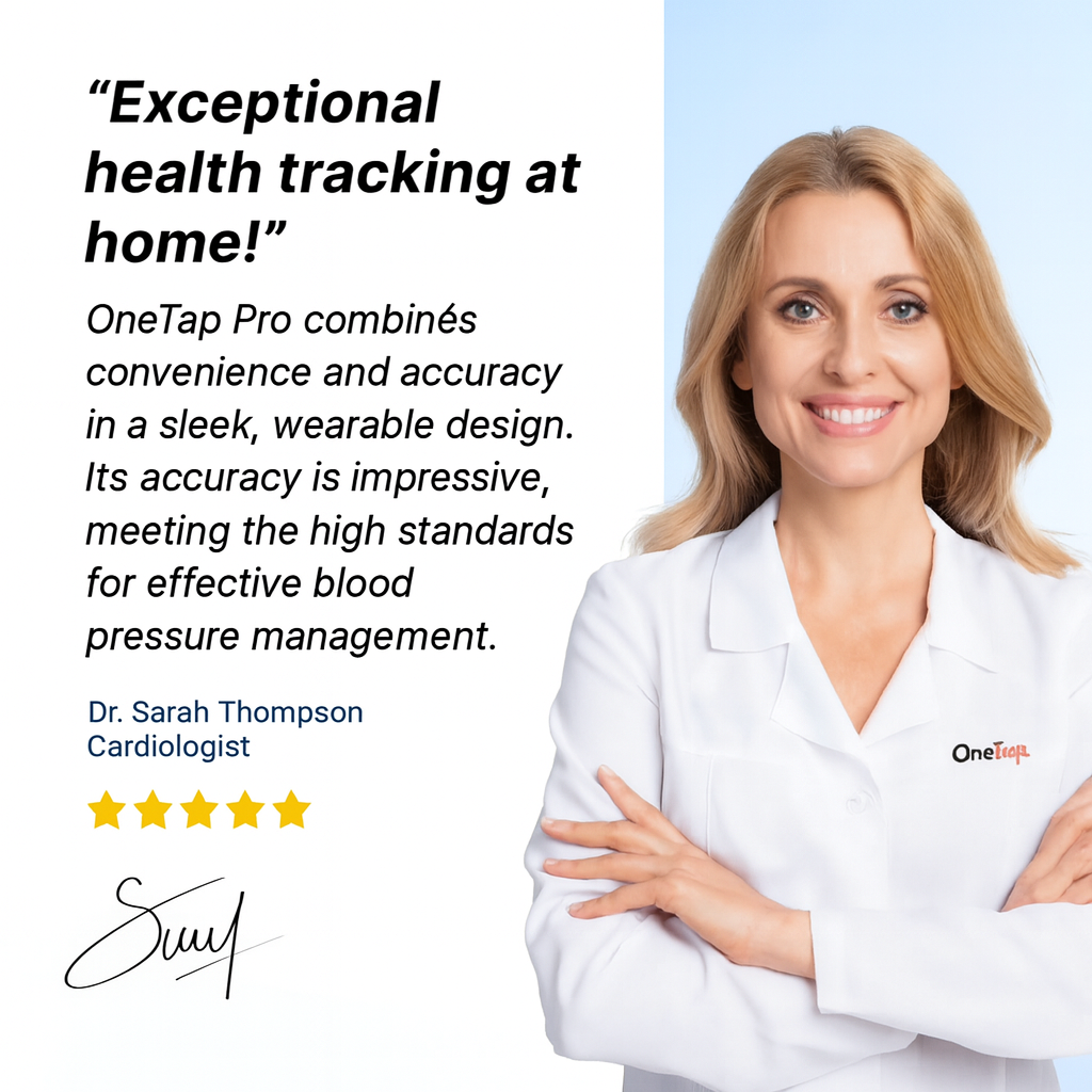 The Pressura™ OneTap Pro BP Monitor