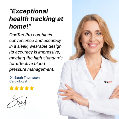 The Pressura™ OneTap Pro BP Monitor